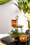 Light & Living Etagère Lutek - Goud - 2 Laags - Modern,Luxe - Kerst cadeau - Kerst cadeautjes - Cadeau vrouw - Cadeau man - Cadeau voor haar - Cadeau voor hem - Kerstcadeau - Kerst kado - Kado man - Kado vrouw