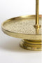 Light & Living Etagère Lutek - Goud - 2 Laags - Modern,Luxe - Kerst cadeau - Kerst cadeautjes - Cadeau vrouw - Cadeau man - Cadeau voor haar - Cadeau voor hem - Kerstcadeau - Kerst kado - Kado man - Kado vrouw
