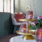 Light & Living Etagère Lutek - Goud - 2 Laags - Modern,Luxe - Kerst cadeau - Kerst cadeautjes - Cadeau vrouw - Cadeau man - Cadeau voor haar - Cadeau voor hem - Kerstcadeau - Kerst kado - Kado man - Kado vrouw