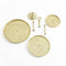 Light & Living Etagère Lutek - Goud - 3 Laags