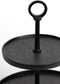 Light & Living Etagère Lutek - Zwart - 3 Laags