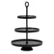 Light & Living Etagère Lutek - Zwart - 3 Laags