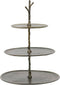 Light & Living Etagère Tresa - Antiek Brons - 3 Laags - Luxe - Kerst cadeau - Kerst cadeautjes - Cadeau vrouw - Cadeau man - Cadeau voor haar - Cadeau voor hem - Kerstcadeau - Kerst kado - Kado man - Kado vrouw