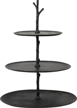 Light & Living Etagere Tresa - Zwart - 3 Laags