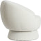 Light & Living Fauteuil Avoria - Bouclé - Crème