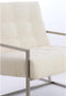 Light & Living Fauteuil Geneve - Bouclé - Crème