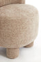 Light & Living Fauteuil Kamova - Chenille - Beige