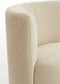 Light & Living Fauteuil Kamova - Chenille - Crème