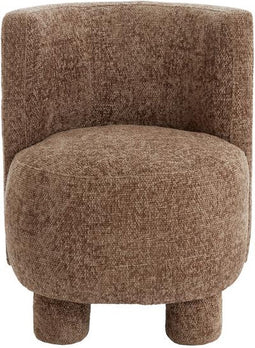 Light & Living Fauteuil Kamova - Chenille - Donkerbruin