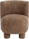 Light & Living Fauteuil Kamova - Chenille - Donkerbruin