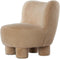 Light & Living Fauteuil Kamovu - Teddy - Beige
