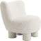Light & Living Fauteuil Kamovu - Teddy - Crème