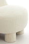 Light & Living Fauteuil Kamovu - Teddy - Crème