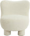 Light & Living Fauteuil Kamovu - Teddy - Crème
