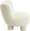Light & Living Fauteuil Kamovu - Teddy - Crème