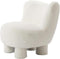 Light & Living Fauteuil Kamovu - Teddy - Crème