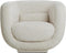 Light & Living Fauteuil Kialy - Chenille - Crème