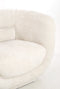 Light & Living Fauteuil Kialy - Chenille - Crème