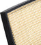 Light & Living Fauteuil 'Morazan' Hout en rotan, kleur Zwart