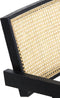 Light & Living Fauteuil 'Morazan' Hout en rotan, kleur Zwart
