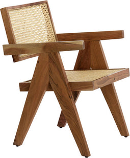 Light & Living Fauteuil Morazan - Hout en rotan - Naturel