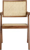 Light & Living Fauteuil Morazan - Hout en rotan - Naturel