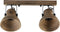 Light & Living Hang-/wandlamp Ilanio - Hout - 50x17x25cm - 2L - Binnen Modern