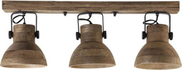 Light & Living Hang-/wandlamp Ilanio - Hout - 67x17x25cm - 3L - Binnen Modern