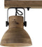 Light & Living Hang-/wandlamp Ilanio - Hout - 67x17x25cm - 3L - Binnen Modern