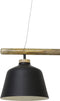 Light & Living Hanglamp 4L 132x25x30 cm BANU hout zwart