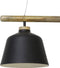Light & Living Hanglamp 4L 132x25x30 cm BANU hout zwart