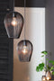 Light & Living Hanglamp Abby - Zwart - Ø19cm - Modern - Hanglampen Eetkamer, Slaapkamer, Woonkamer