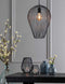 Light & Living Hanglamp Abby - Zwart - Ø31cm - Modern - Hanglampen Eetkamer, Slaapkamer, Woonkamer