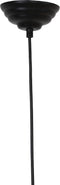 Light & Living Hanglamp Abby - Zwart - Ø31cm - Modern - Hanglampen Eetkamer, Slaapkamer, Woonkamer