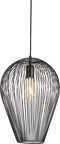 Light & Living Hanglamp Abby - Zwart - Ø31cm - Modern - Hanglampen Eetkamer, Slaapkamer, Woonkamer