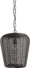 Light & Living Hanglamp Adeta - Zwart - Ø31cm - Modern - Hanglampen Eetkamer, Slaapkamer, Woonkamer