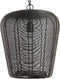 Light & Living Hanglamp Adeta - Zwart - Ø31cm - Modern - Hanglampen Eetkamer, Slaapkamer, Woonkamer