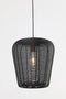 Light & Living Hanglamp Adeta - Zwart - Ø31cm - Modern - Hanglampen Eetkamer, Slaapkamer, Woonkamer