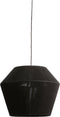 Light & Living Hanglamp Agaro - Katoen - 53cm - Zwart