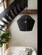 Light & Living Hanglamp Agaro - Katoen - 71cm - Zwart