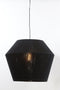 Light & Living Hanglamp Agaro - Katoen - 71cm - Zwart