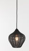 Light & Living Hanglamp Alvaro - 20cm - Mat Zwart
