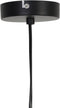 Light & Living Hanglamp Alvaro - 20cm - Mat Zwart