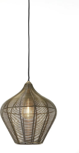 Light & Living Hanglamp Alvaro - 27cm - Antiek Brons