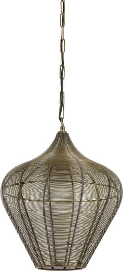 Light & Living Hanglamp Alvaro - Antiek Brons - Ø36cm - Modern - Hanglampen Eetkamer, Slaapkamer, Woonkamer