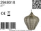 Light & Living Hanglamp Alvaro - Antiek Brons - Ø36cm - Modern - Hanglampen Eetkamer, Slaapkamer, Woonkamer