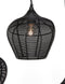 Light & Living Hanglamp Alvaro - Zwart - 120x25x29,5cm - 10L - Modern - Hanglampen Eetkamer, Slaapkamer, Woonkamer