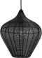 Light & Living Hanglamp Alvaro - Zwart - Ø36cm - Modern - Hanglampen Eetkamer, Slaapkamer, Woonkamer