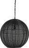 Light & Living Hanglamp Amarah - Zwart - Ø50cm - Modern - Hanglampen Eetkamer, Slaapkamer, Woonkamer