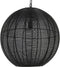Light & Living Hanglamp Amarah - Zwart - Ø50cm - Modern - Hanglampen Eetkamer, Slaapkamer, Woonkamer